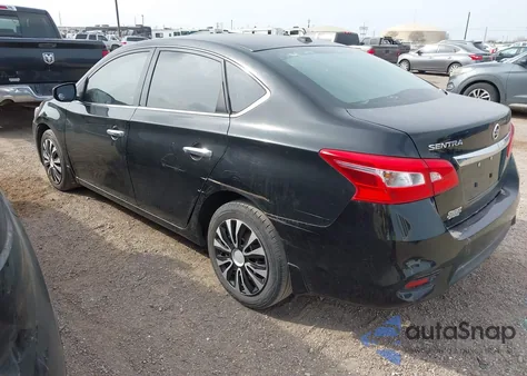 2016 Nissan Sentra Sv z USA, uszkodzony, nr VIN 3N1AB7AP9GY290146
